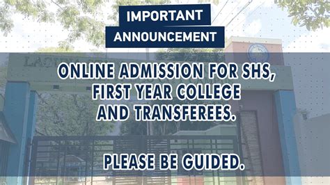 LSPU ONLINE ADMISSION 2021 Go to .